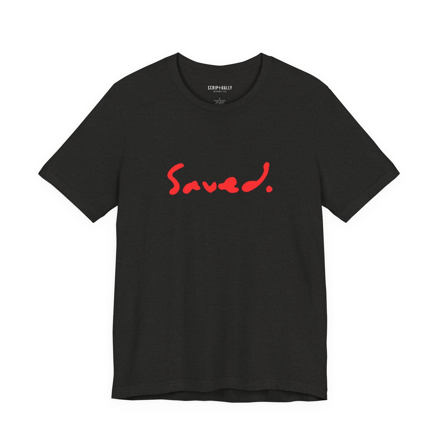 'Saved.' Jersey Short Sleeve T-shirt