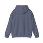 "Amen" Heavy Hooded Sweatshirt Navy