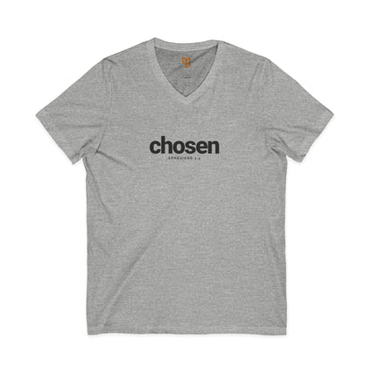 Amen Unisex Jersey Short Sleeve V-Neck T-Shirt