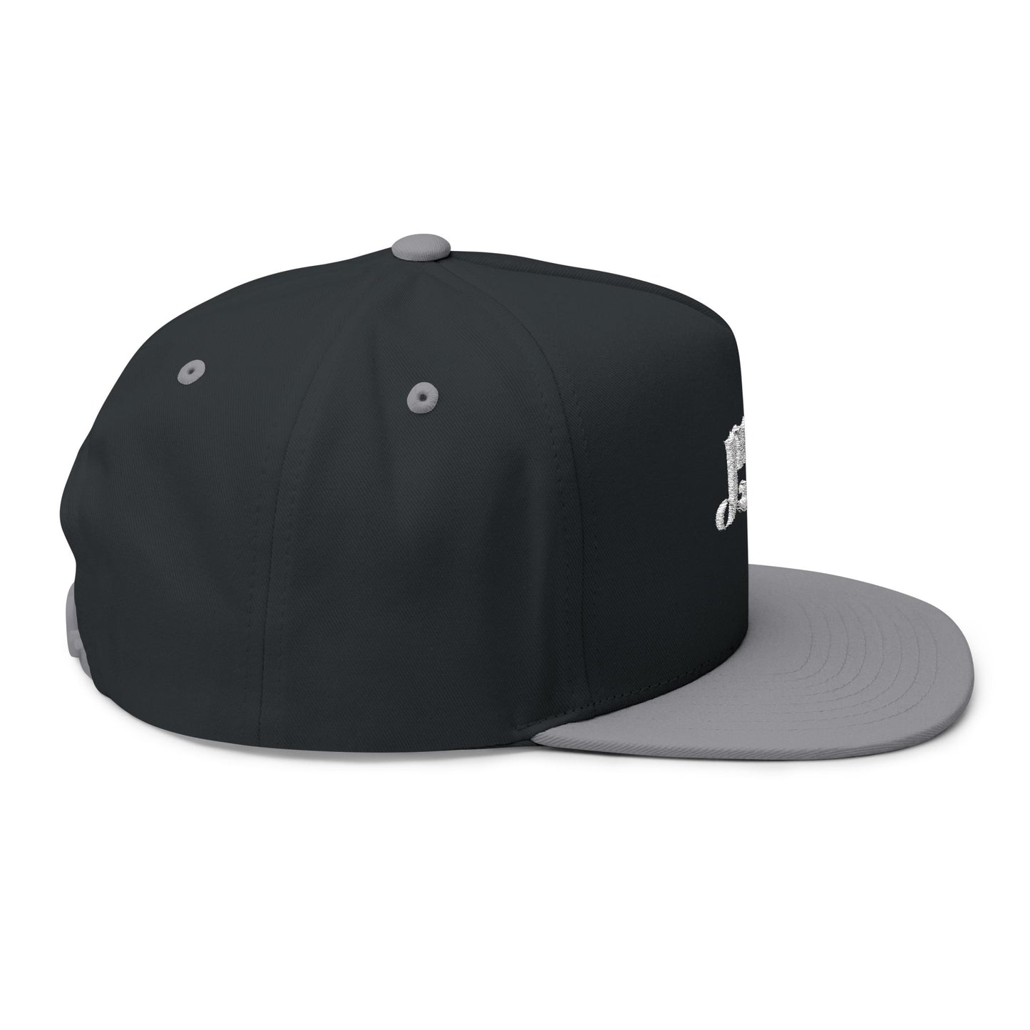 Pray Embroidered Flat Bill Cap