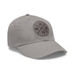 Amen, Dad Hat with Leather Patch (Round)