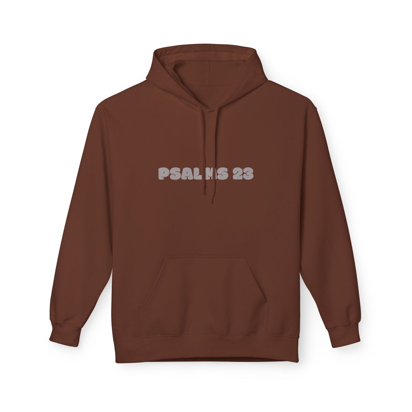 Psalms 23 Hoodie — Inspirational Scripture Fleece Hoodie