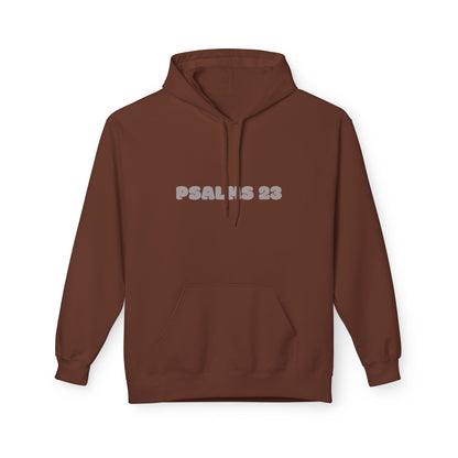 Psalms 23 Hoodie — Inspirational Scripture Fleece Hoodie