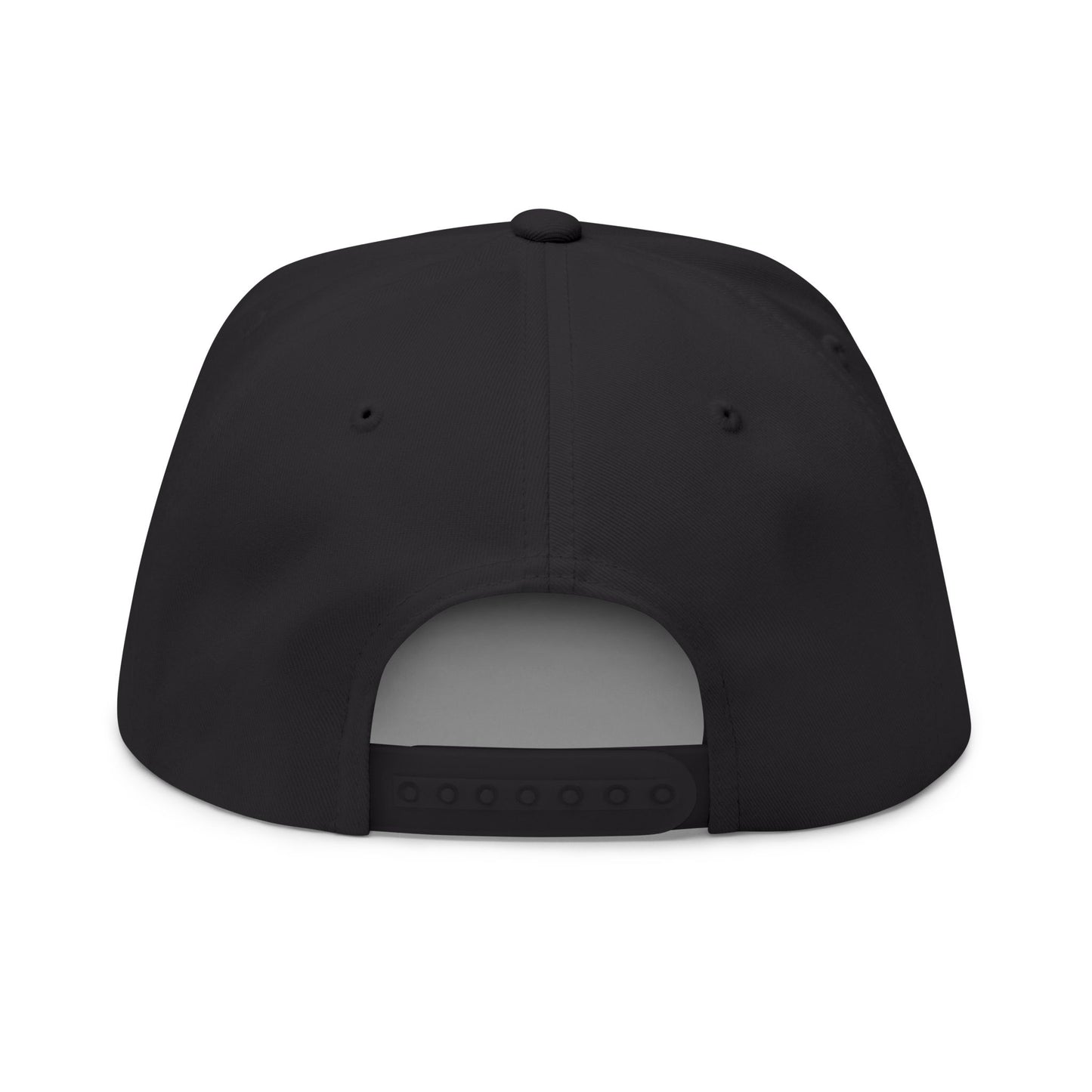 Scriptually Brand Embroidered Flat Bill Cap