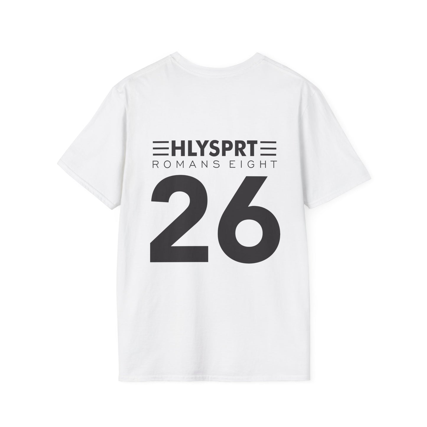 Holy Spirit Romans 826 Softstyle T-Shirt