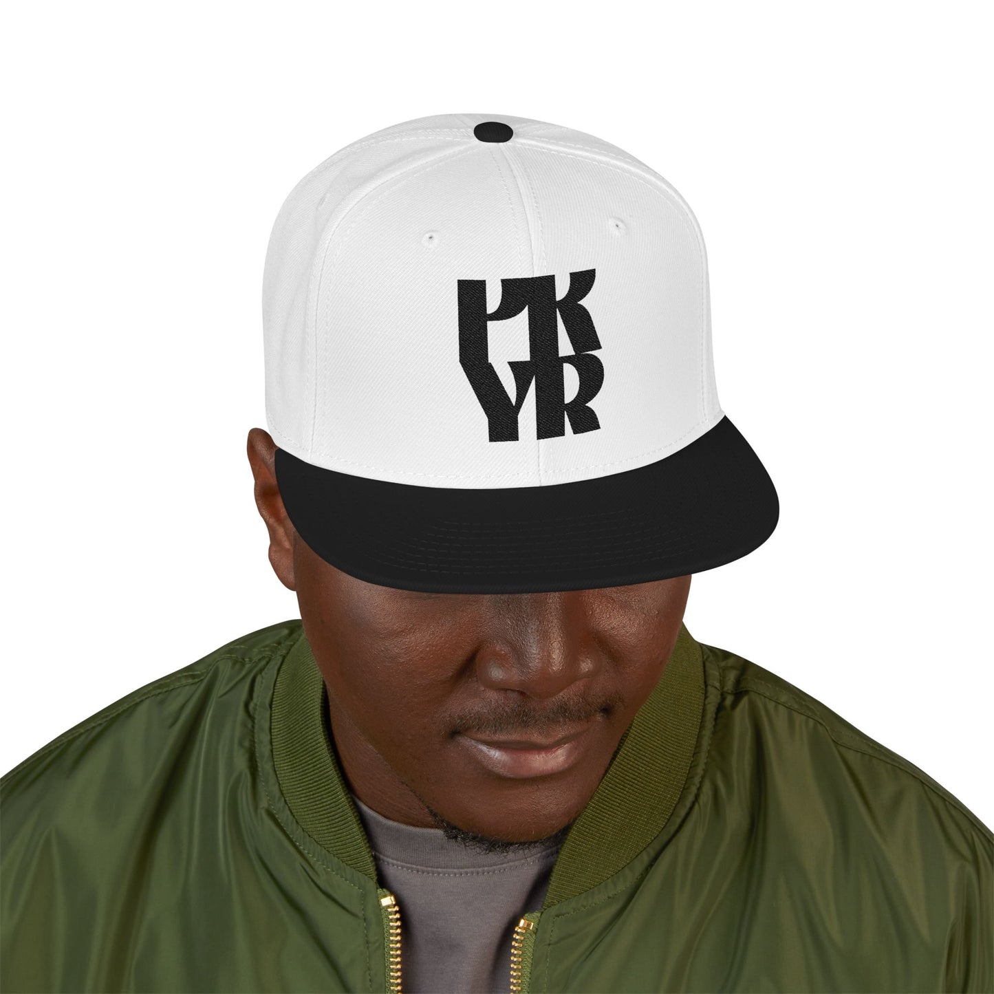 PRAYER Embroidered Snapback Cap