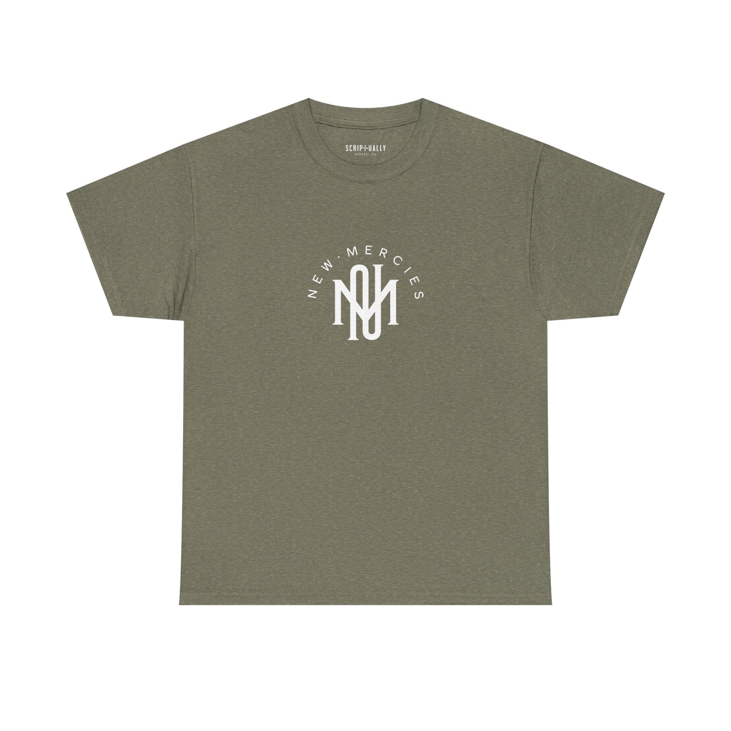 New Mercies Heavy Cotton Tee - Comfy and Relaxed