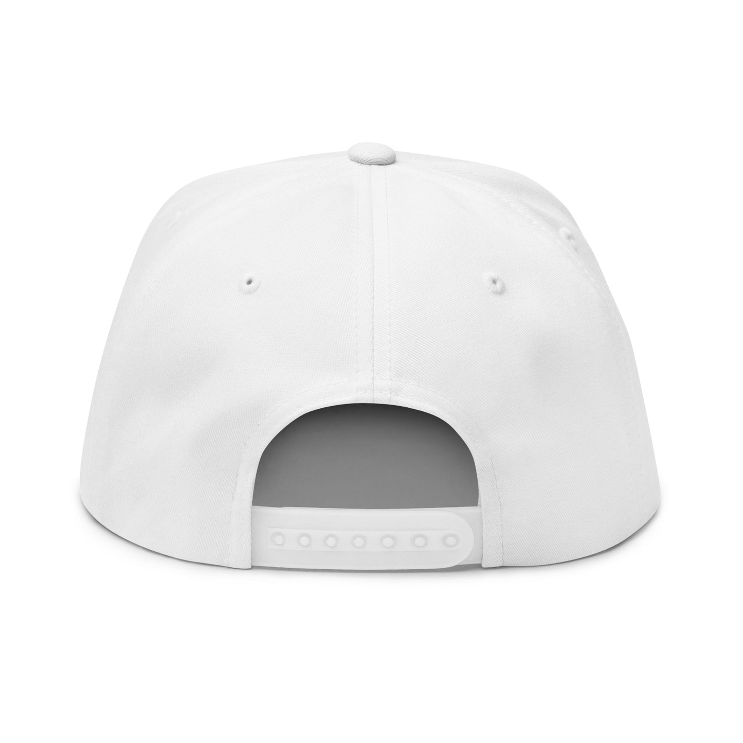 Scriptually Brand Embroidered Flat Bill Cap
