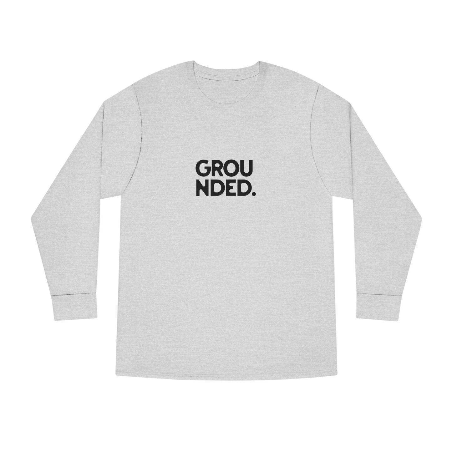 Grounded Long Sleeve Crewneck Tee