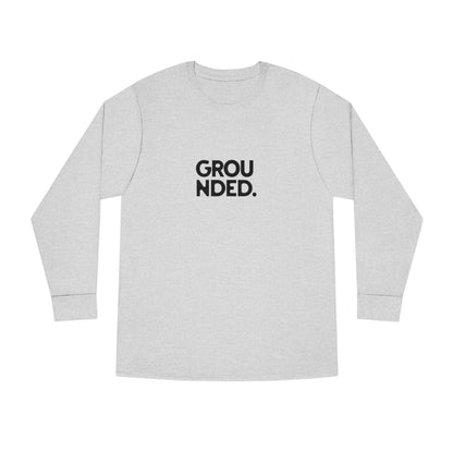 Grounded Long Sleeve Crewneck Tee