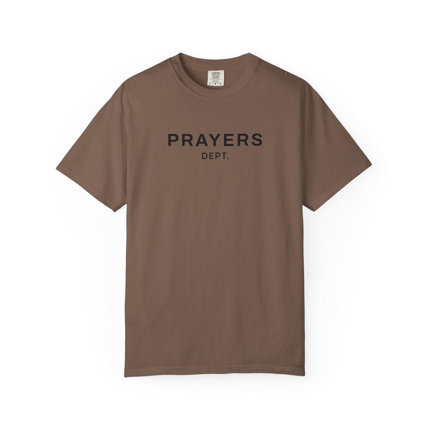 'Prayers Dept.' Garment-dyed T-Shirt