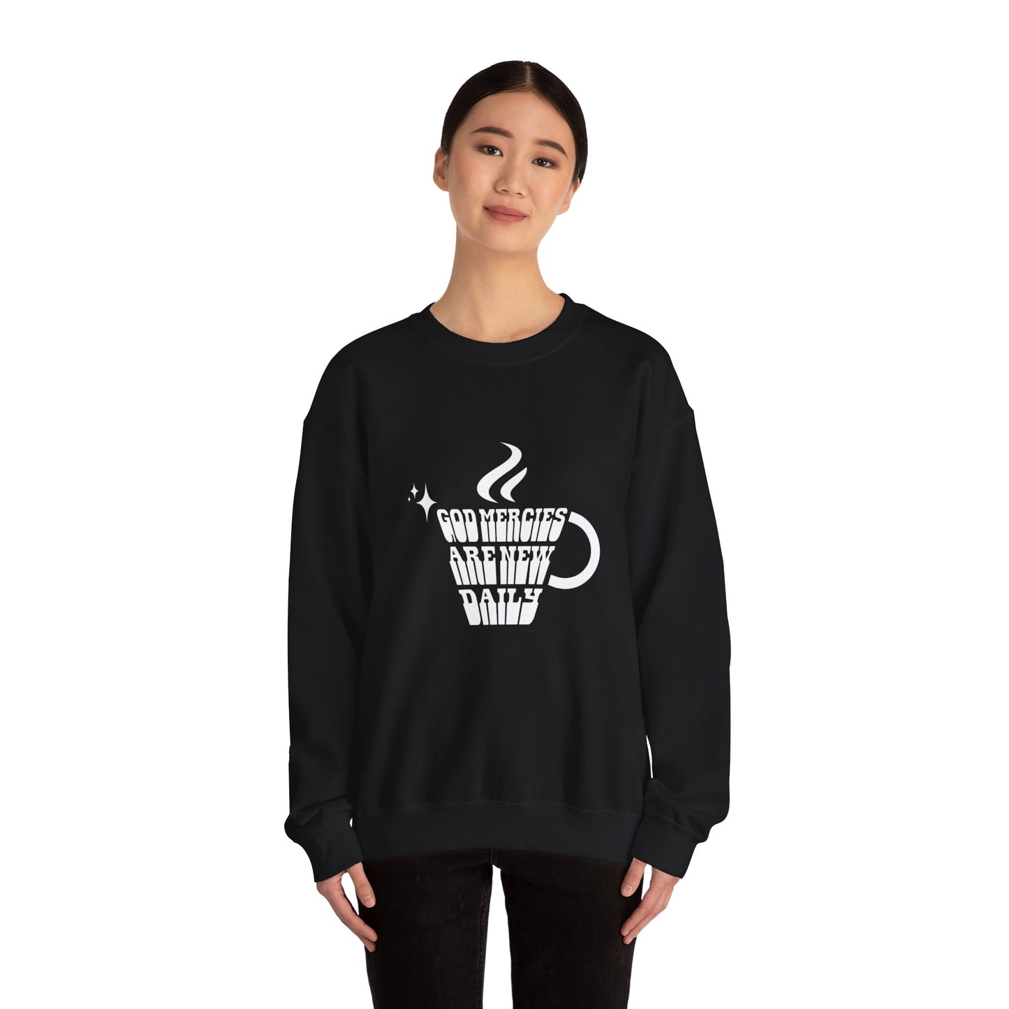 Crewneck Sweatshirt — "God Mercies Are New Daily"