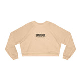 Graceful Women's Cropped Fleece Pullover
