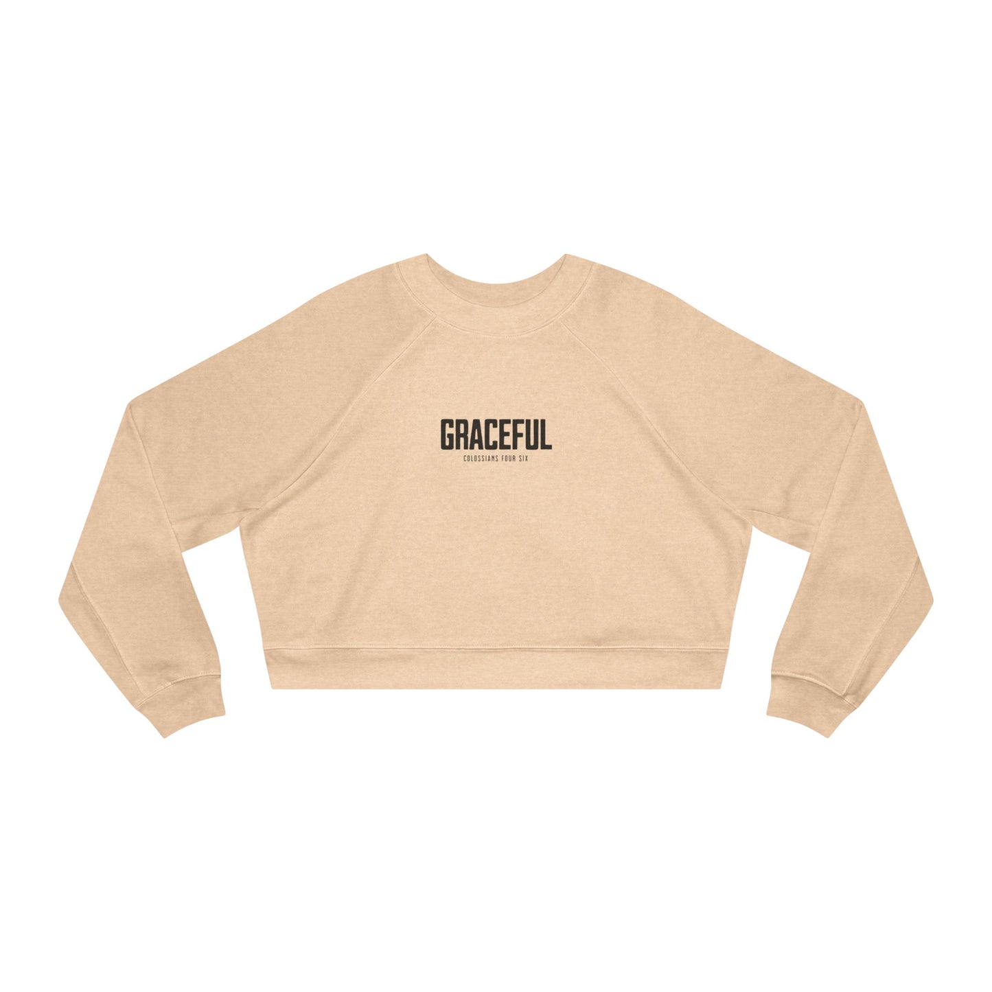 Graceful Women's Cropped Fleece Pullover