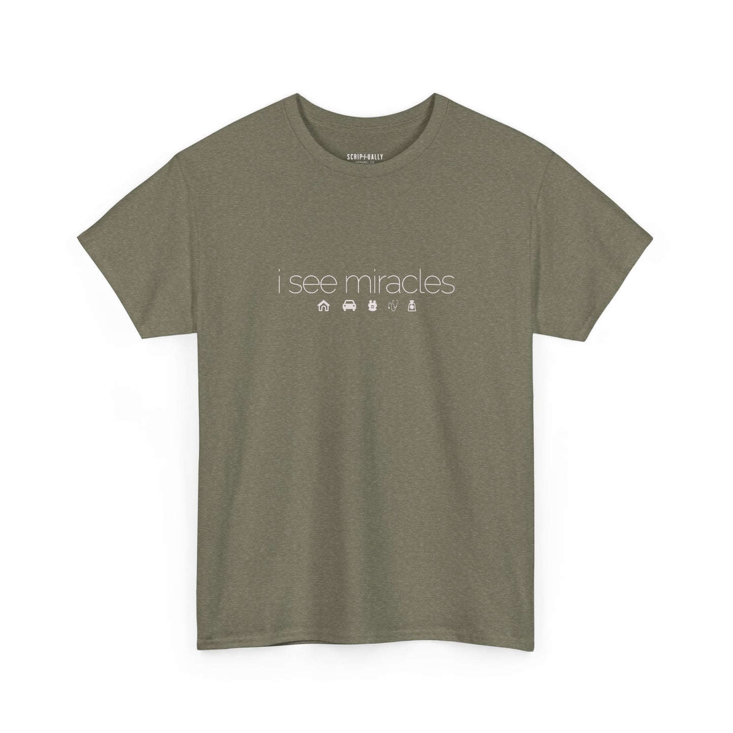 I See Miracles Tee - Comfy and Relaxed