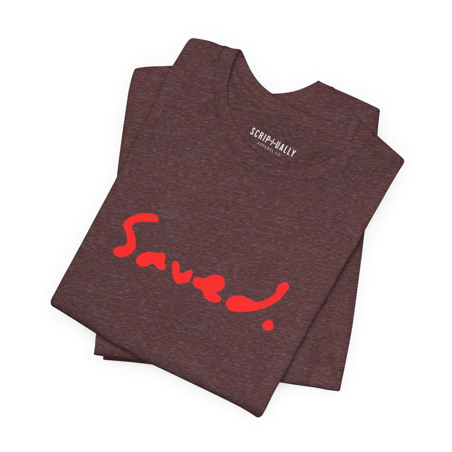 'Saved.' Jersey Short Sleeve T-shirt
