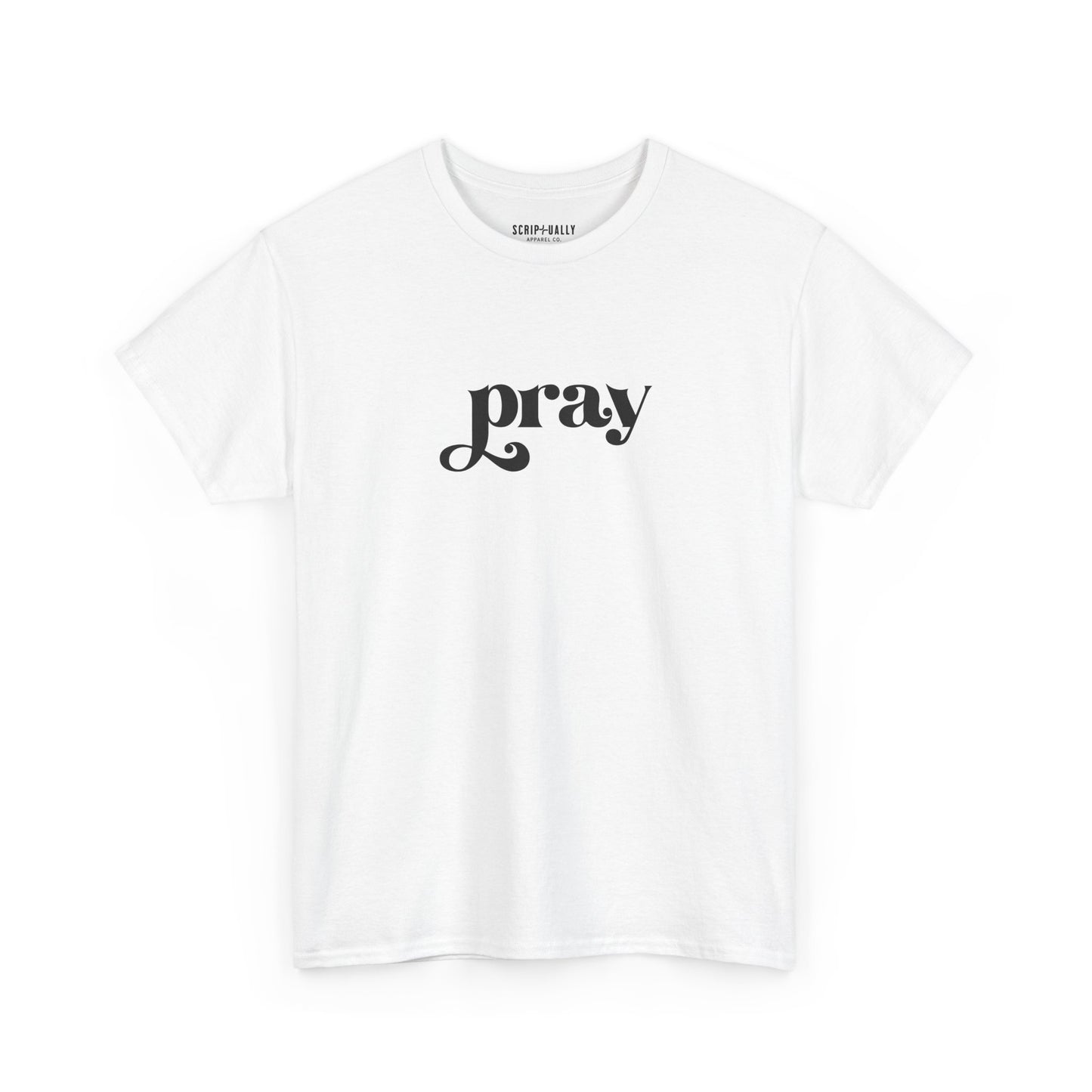 Pray Embroidered T-Shirt