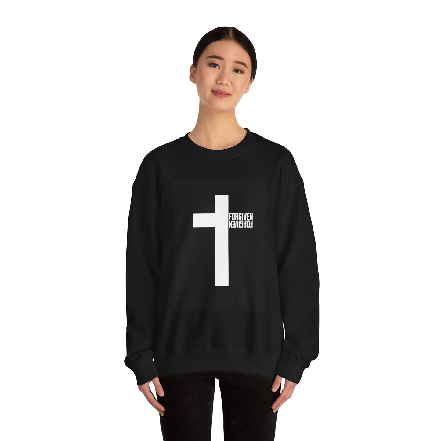 Forgiven Cross Crewneck Sweatshirt