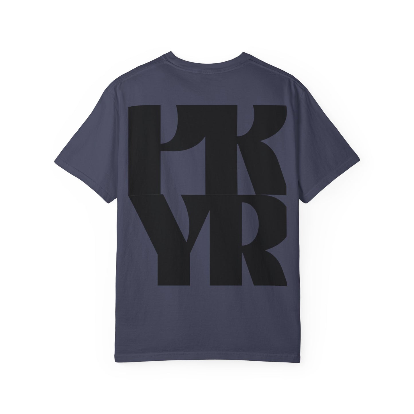 Prayer Graphic T-Shirt — Faith-Inspired Garment-Dyed Tee
