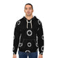 Crown of Thorns  Hoodie Black and White
