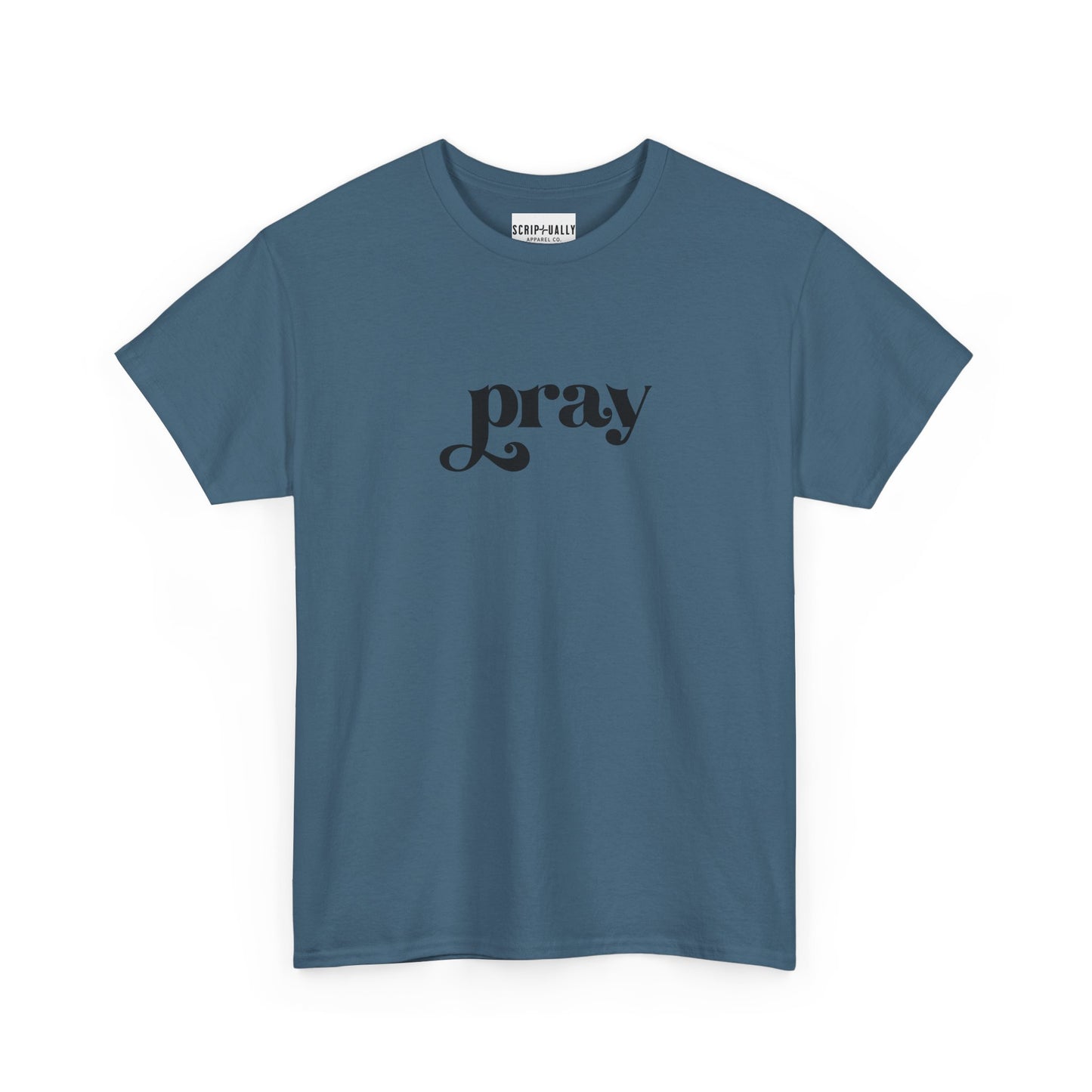 Pray Embroidered T-Shirt