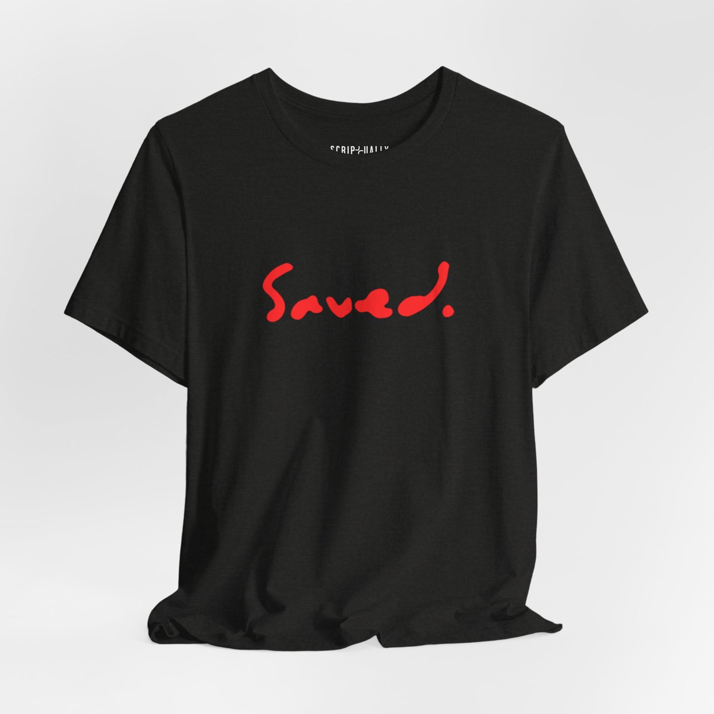 'Saved.' Jersey Short Sleeve T-shirt