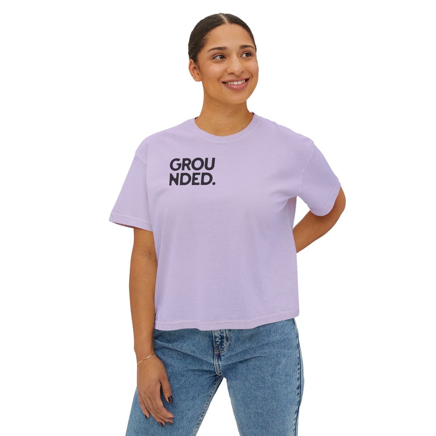 Grounded Women's Boxy Tee
