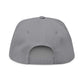 Grounded Embroidered Flat Bill Cap