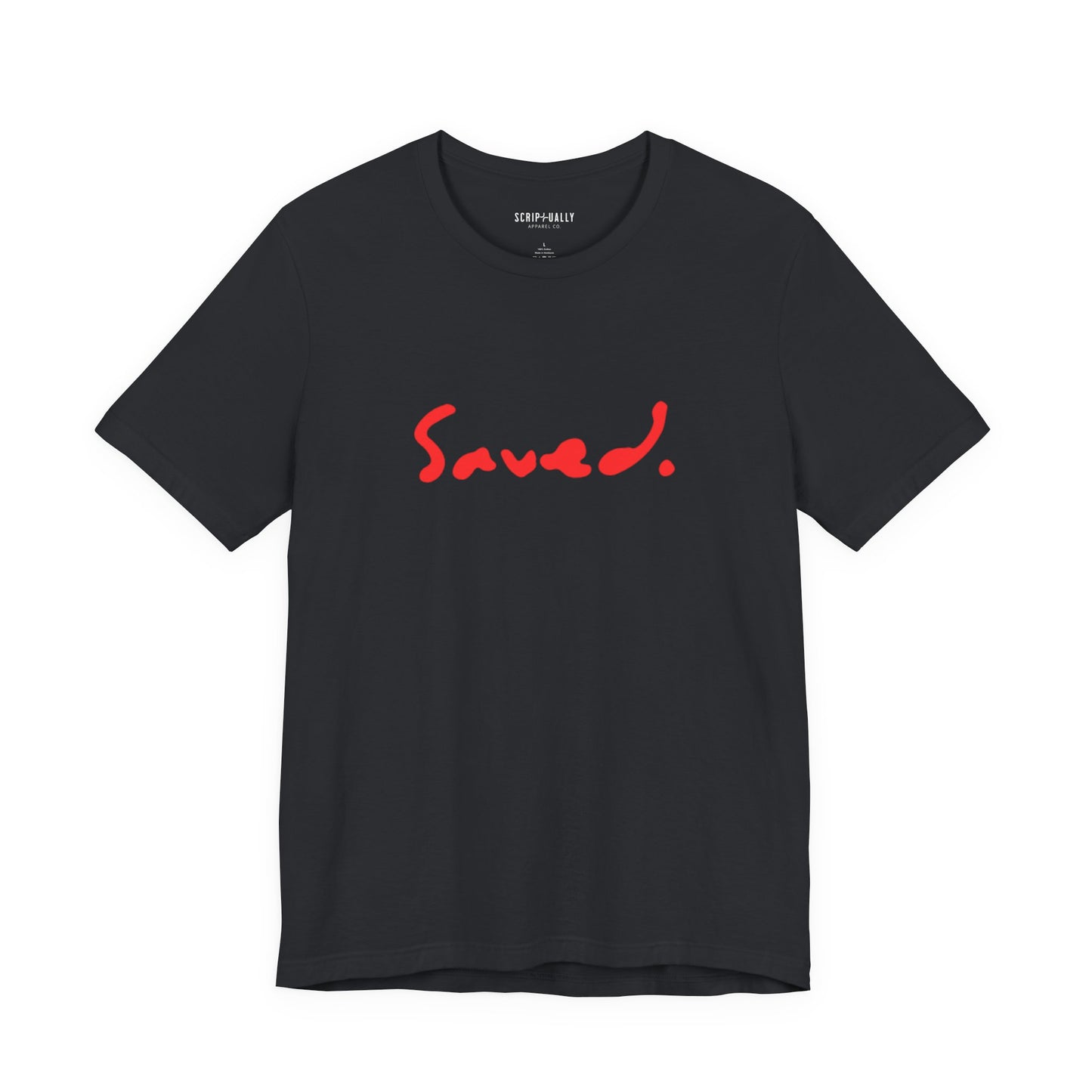 'Saved.' Jersey Short Sleeve T-shirt