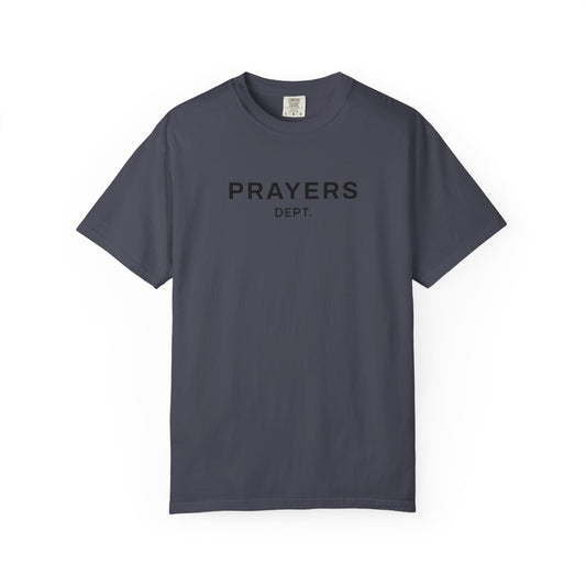 'Prayers Dept.' Garment-dyed T-Shirt