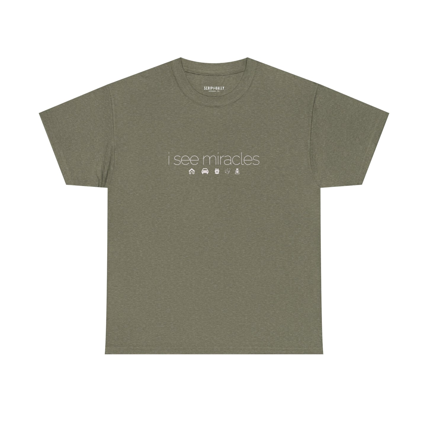 I See Miracles Tee - Comfy and Relaxed