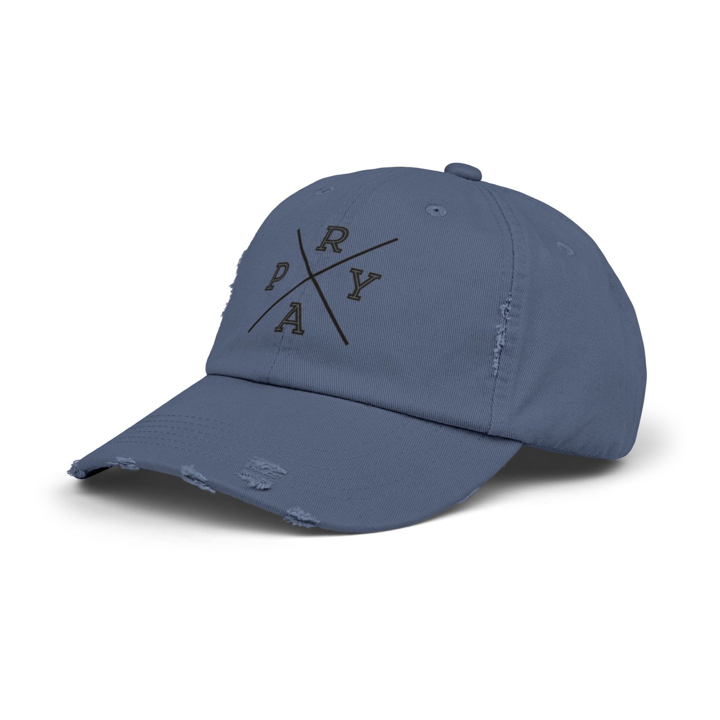 Pray Unisex Distressed Cap