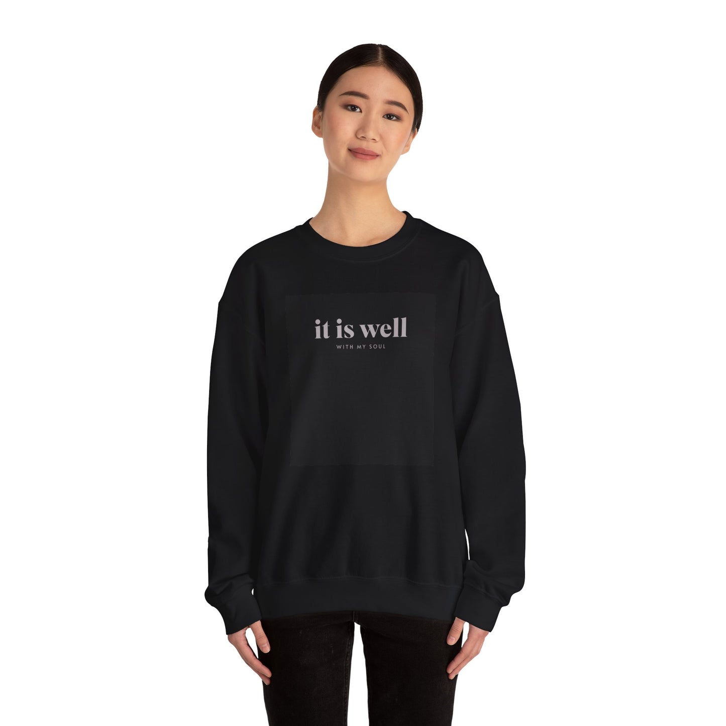 'It Is Well With My Soul' Crewneck Sweatshirt