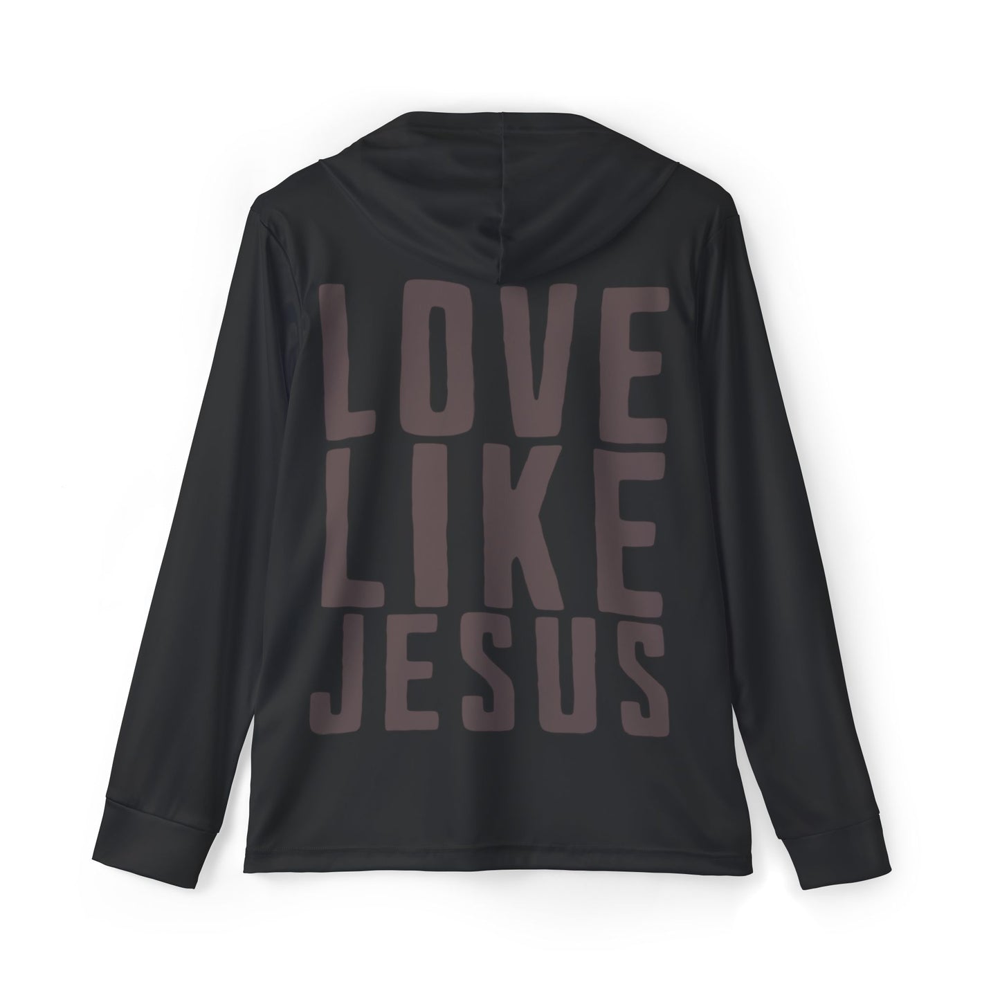Love Like Jesus Hoodie — Christian Faith Sports Warmup