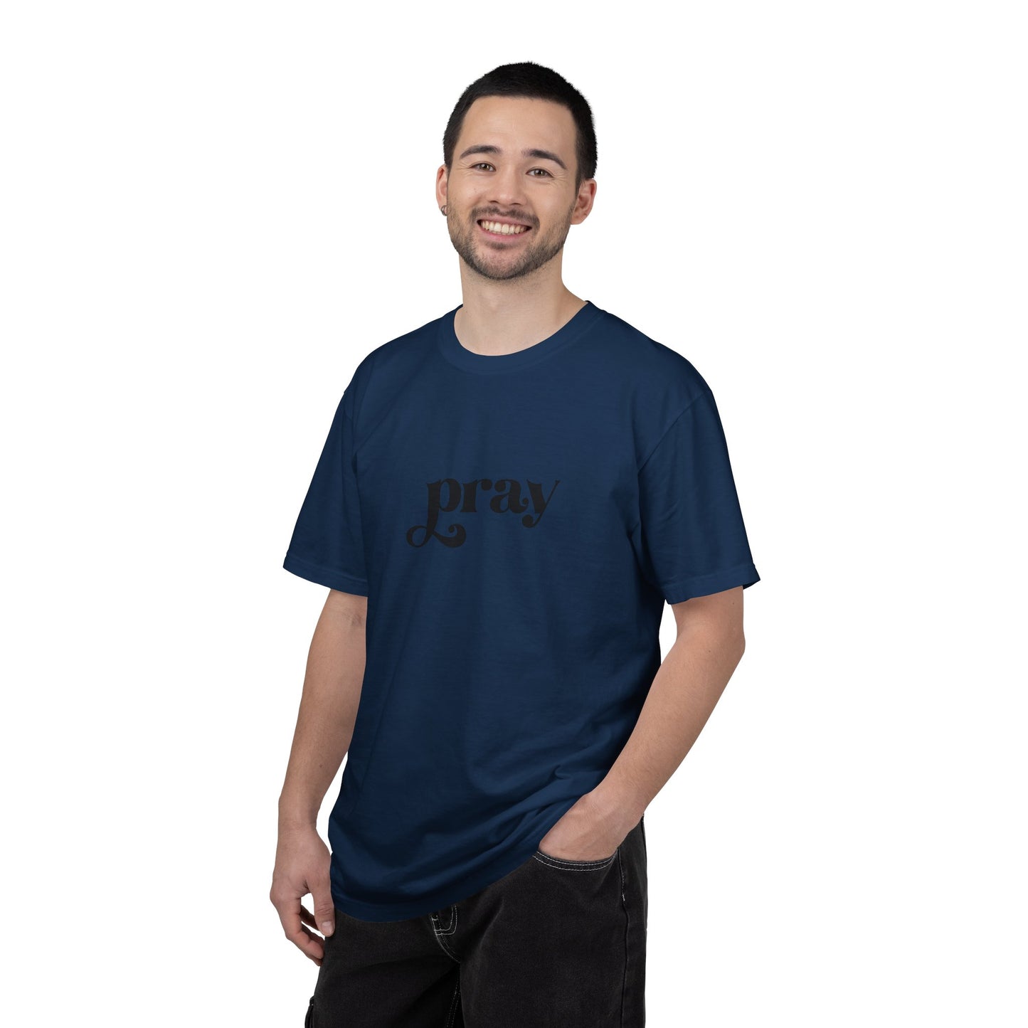'Pray' Garment-dyed T-Shirt