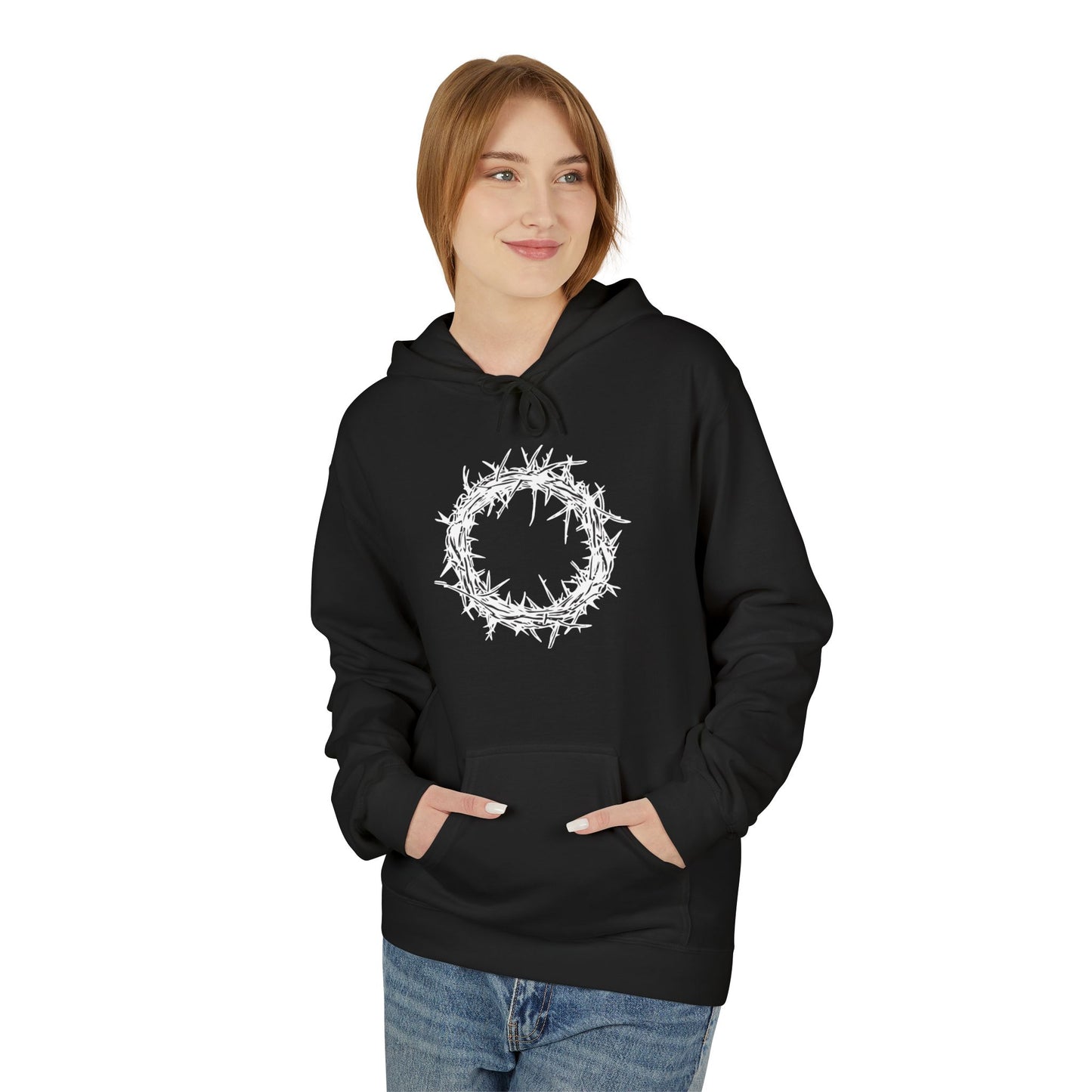 Crown of Thorns Fleece Hoodie