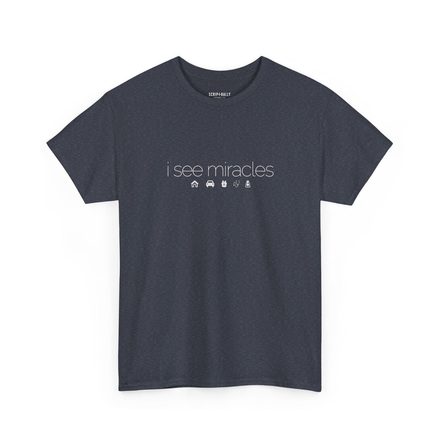 I See Miracles Tee - Comfy and Relaxed