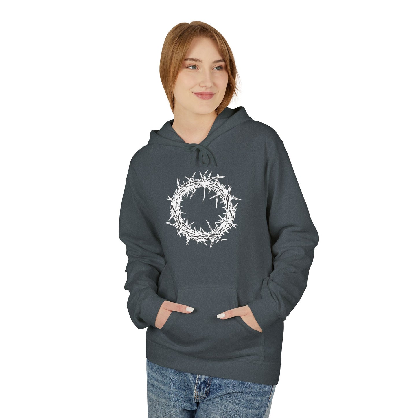 Crown of Thorns Fleece Hoodie