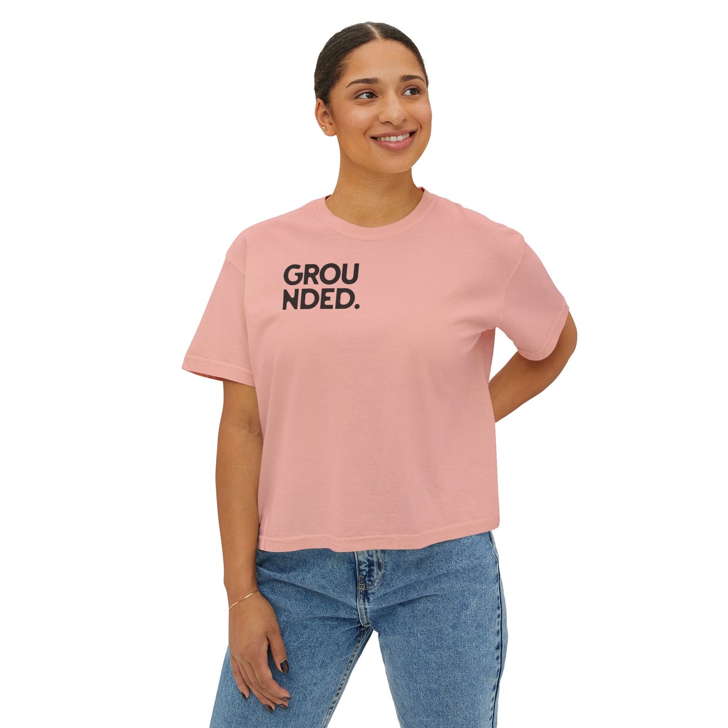 Grounded Women's Boxy Tee