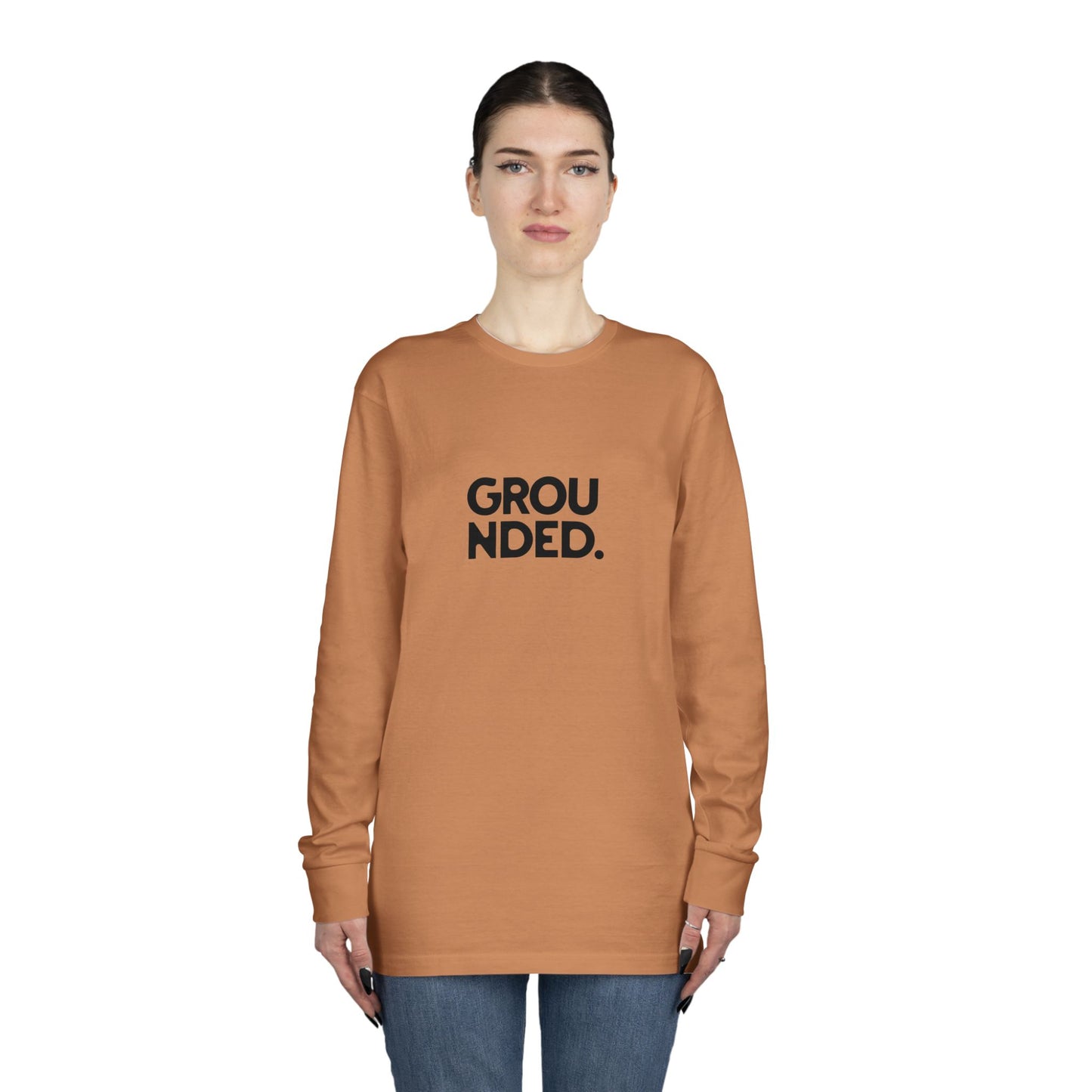 Grounded Long Sleeve Crewneck Tee