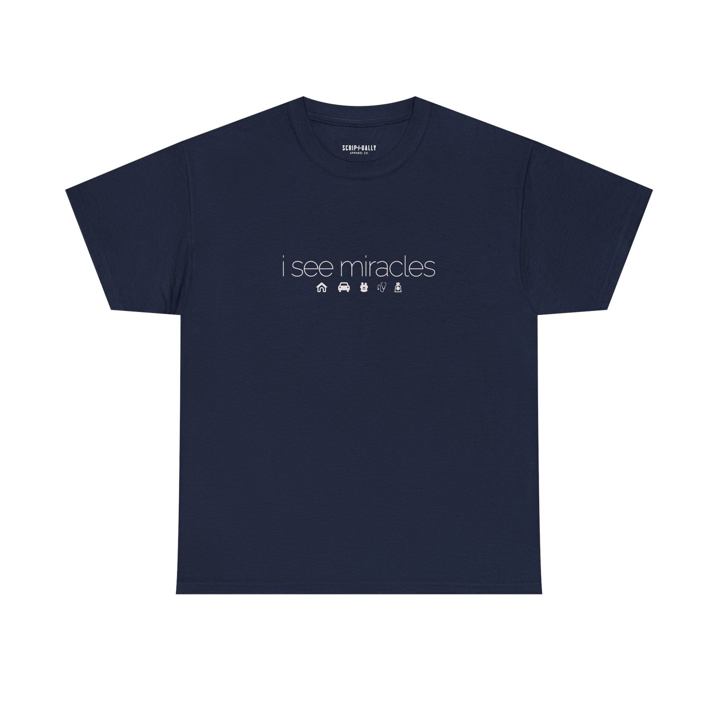I See Miracles Tee - Comfy and Relaxed