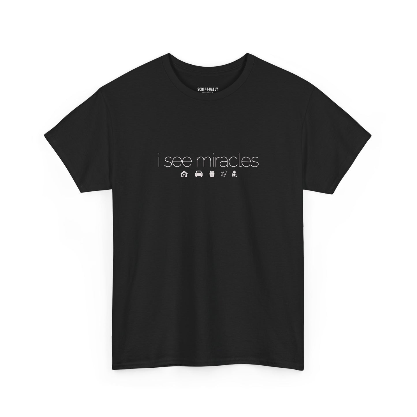 I See Miracles Tee - Comfy and Relaxed