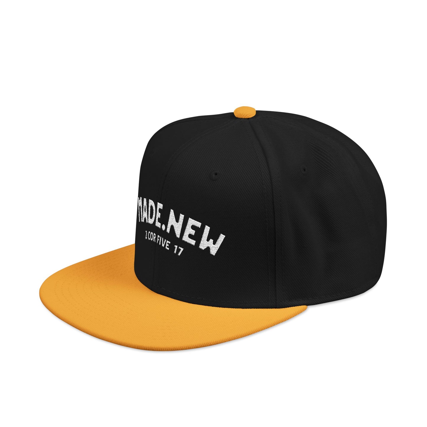Made New Embroidered Snapback Cap