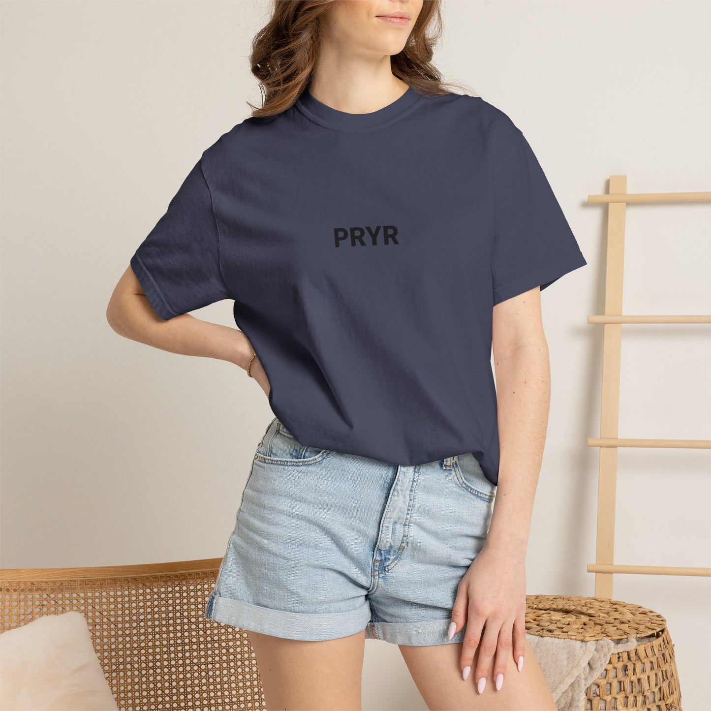 Prayer Graphic T-Shirt — Faith-Inspired Garment-Dyed Tee