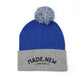 Made New Cozy Pom-Pom Knit Cap, Winter Beanie