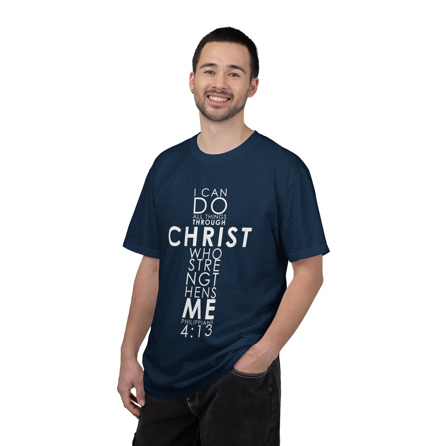 Philippians 4:13 Strength Unisex Garment-Dyed T-Shirt
