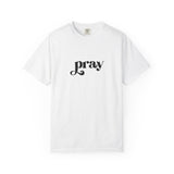 'Pray' Garment-dyed T-Shirt
